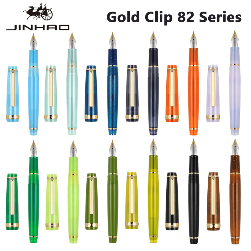 Jinhao 82 Fountain Pen Golden  - đánh giá và giá Office Stationery Supply Business