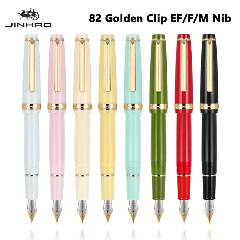 Jinhao 82 Fountain Pen Golden  - đánh giá và giá Office Stationery Supply Business