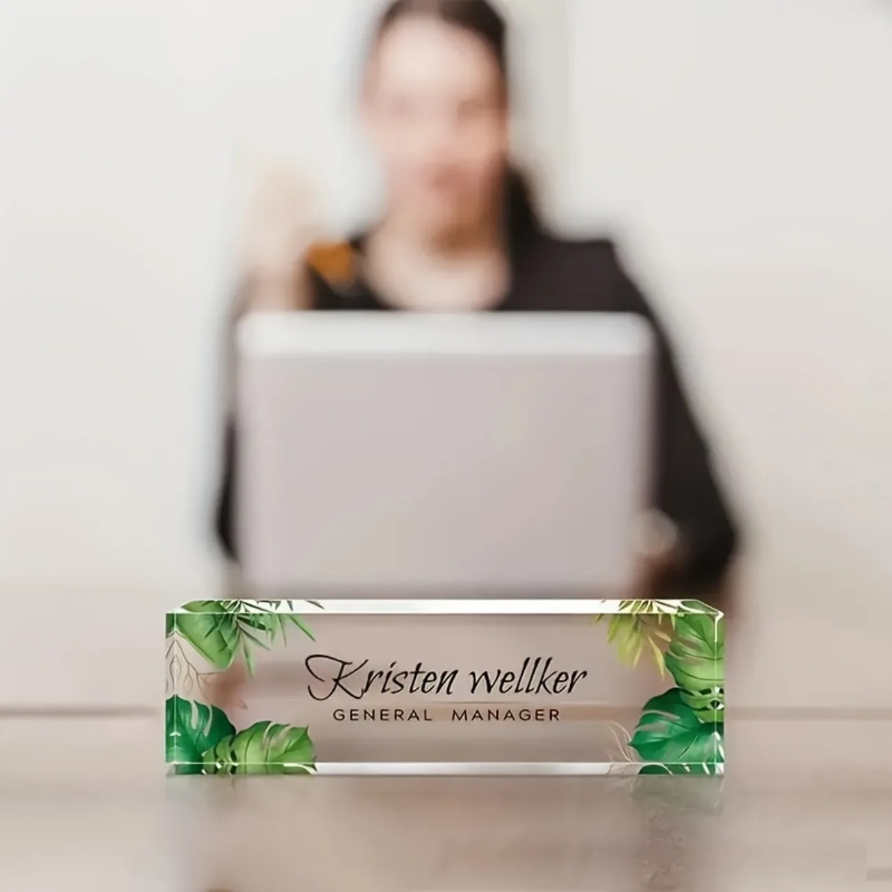 2D Flat Custom Personalized Ac - đánh giá và giá Desk Name Plate