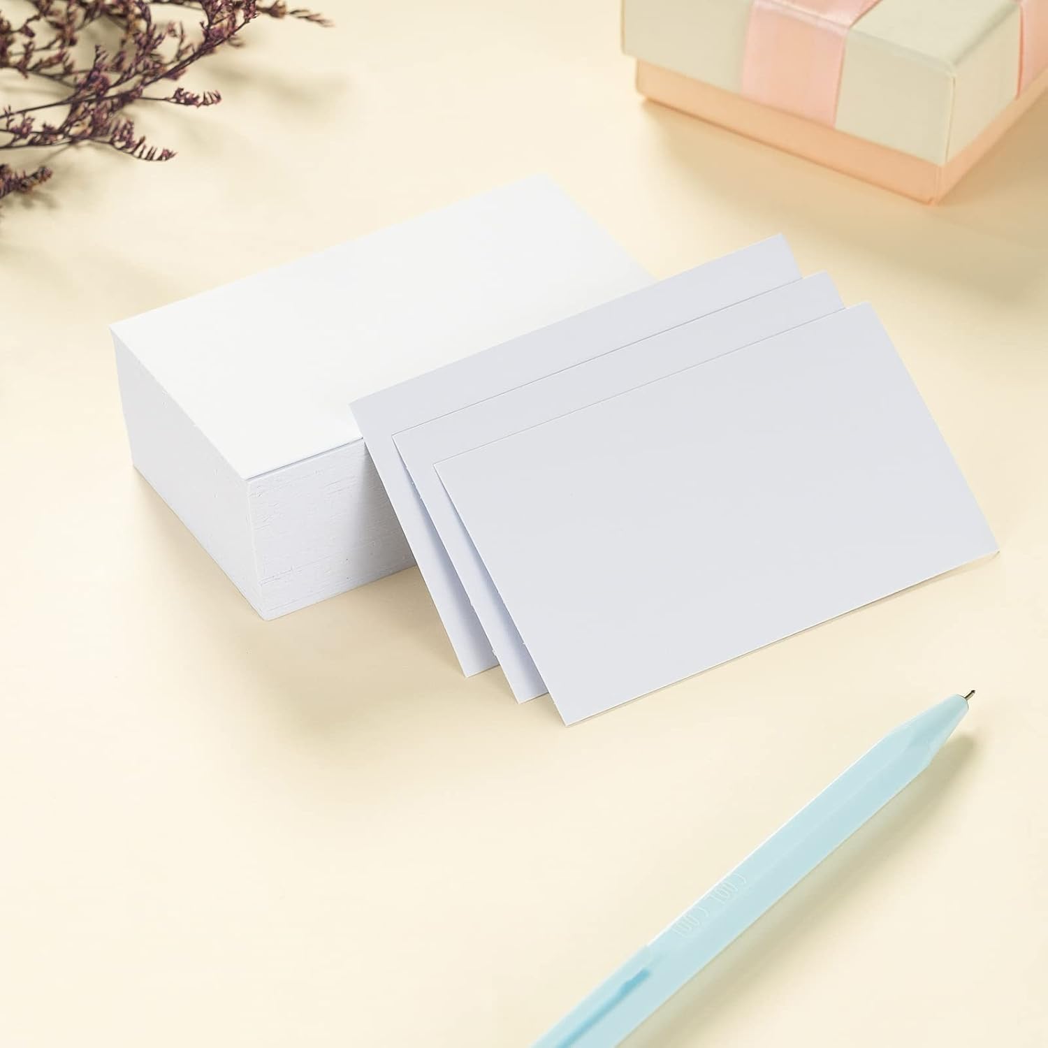 100 Pack Blank White Cardstock - đánh giá và giá Cardstock Paper Pack