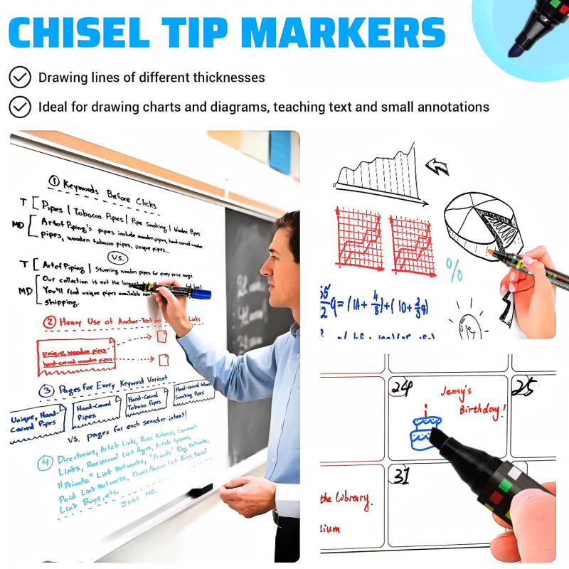 12Colors Whiteboard Marker Set - đánh giá và giá Whiteboard Marker Set