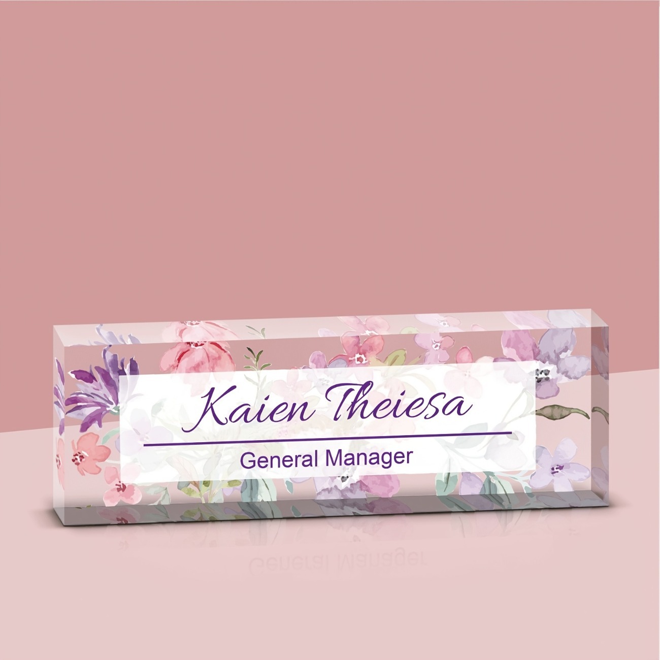 Custom Acrylic Desk Name Plate - đánh giá và giá Desk Name Plate