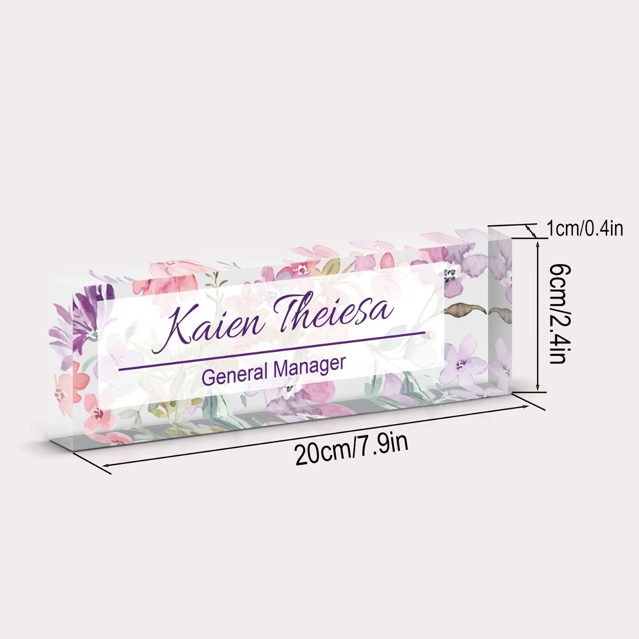 Custom Acrylic Desk Name Plate - đánh giá và giá Desk Name Plate