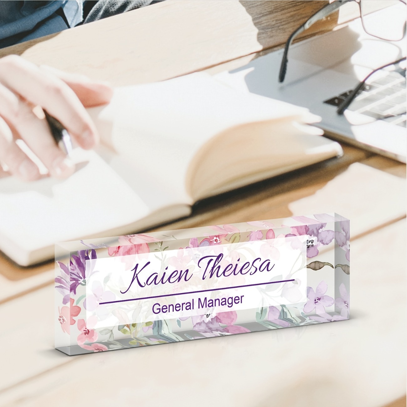 Custom Acrylic Desk Name Plate - đánh giá và giá Desk Name Plate