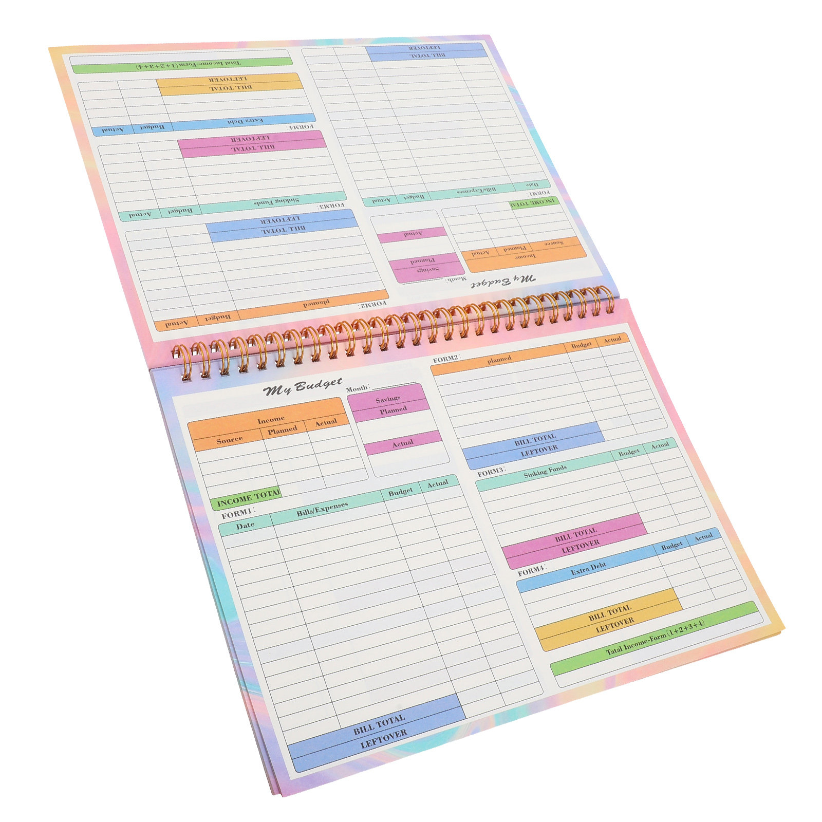 B5 Expense Record Book Budget  - đánh giá và giá Planner Weekly Budget