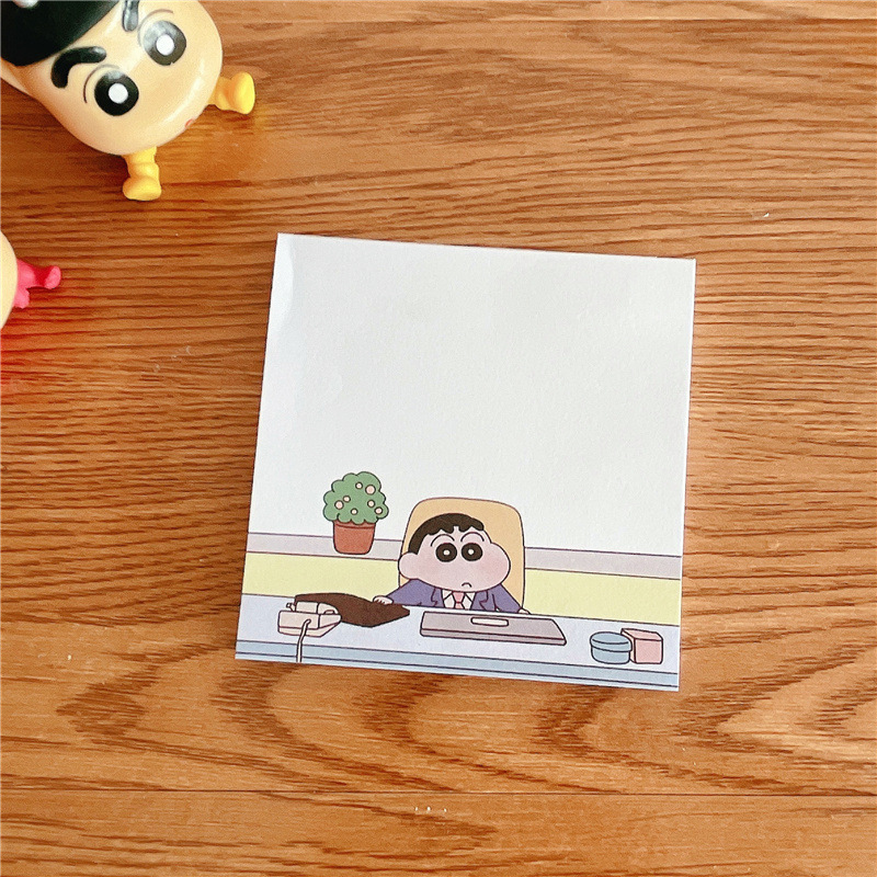 Crayon Shin-chan sticky notes. - đánh giá và giá Stationery Office