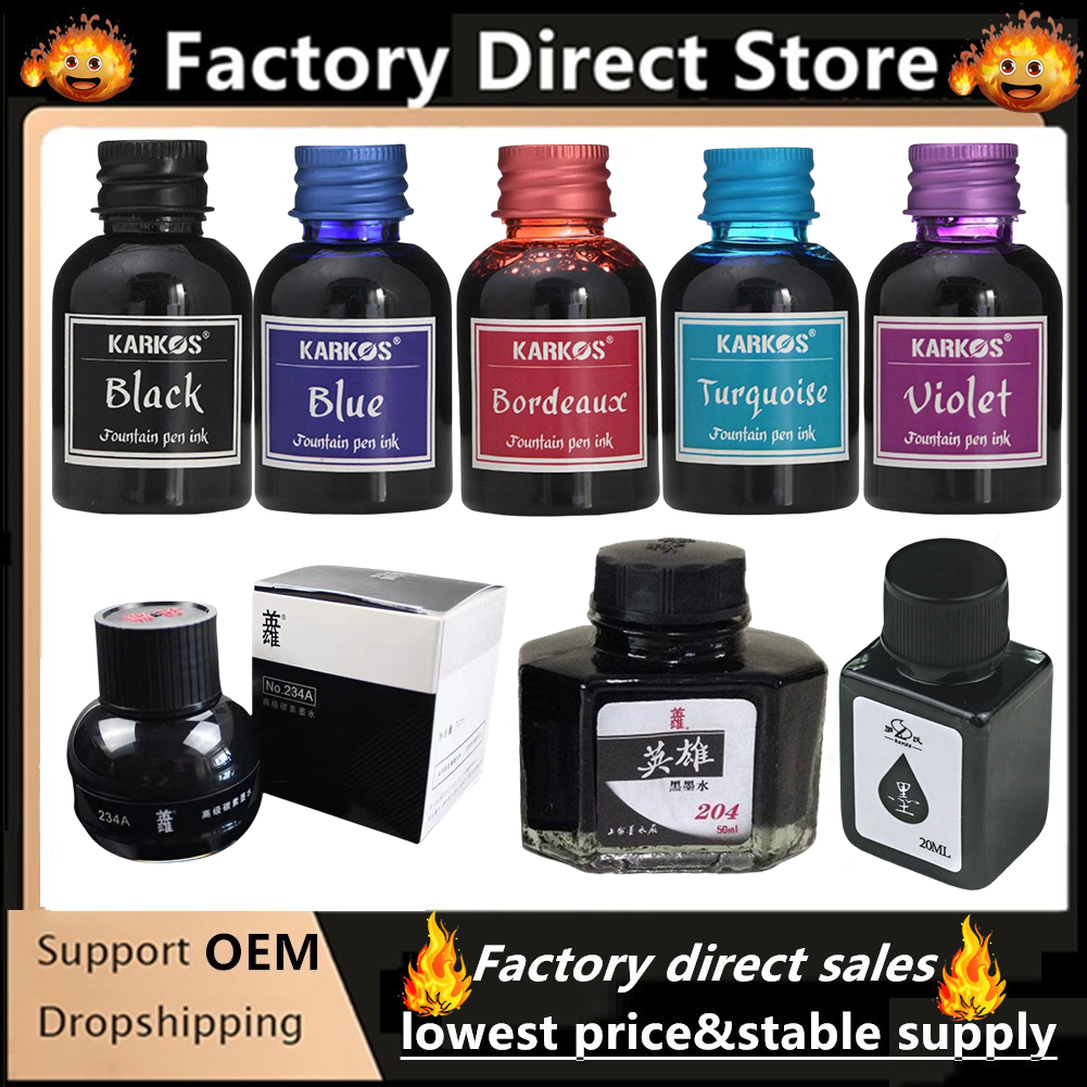 1 Bottle YingXiong Black Color - đánh giá và giá Calligraphy Ink Bottle