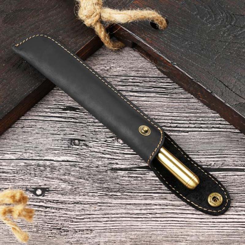 1pc Pen Bag Leather Packaging  - đánh giá và giá Office Stationery Supply Business