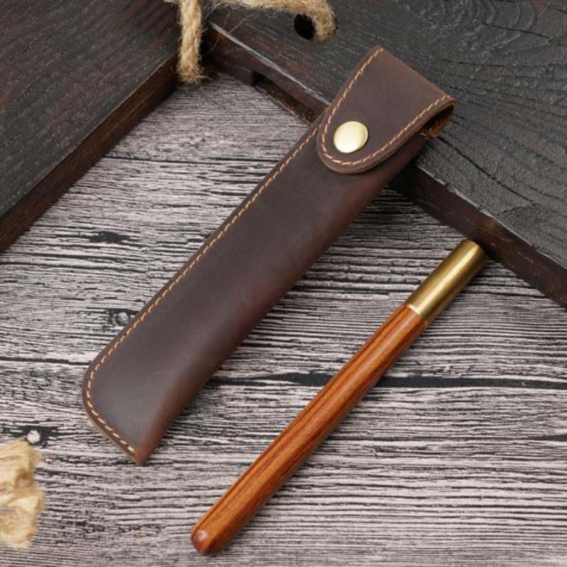 1pc Pen Bag Leather Packaging  - đánh giá và giá Office Stationery Supply Business