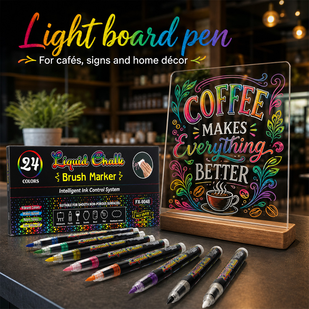 8/12/24 Liquid Chalk Markers S - đánh giá và giá Whiteboard Marker Set