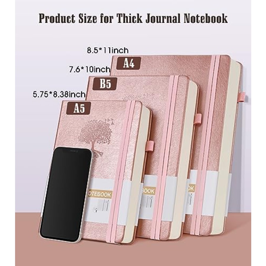 Journal Notebook -365 Pages Th - đánh giá và giá Journal Leather Hardcover