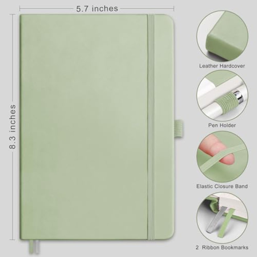 Dotted Journal Notebook, 320 N - đánh giá và giá Notebook Dotted A5