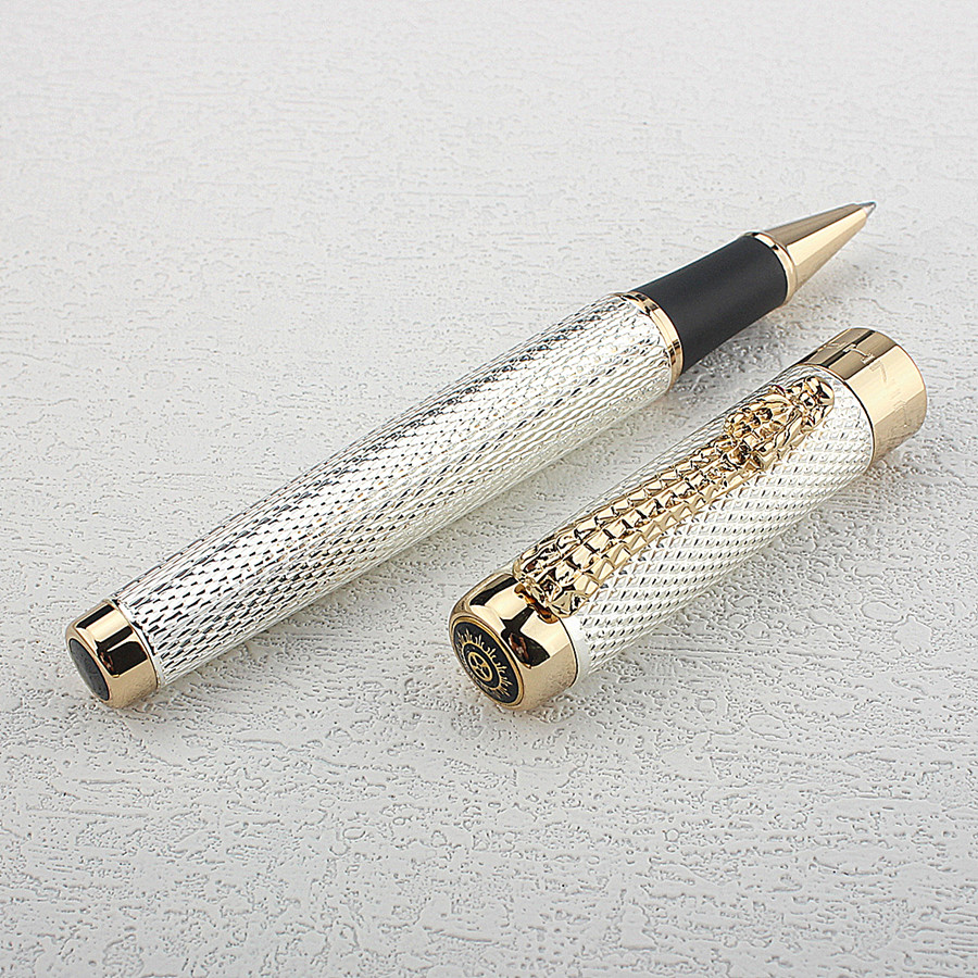 Jinhao 1200 Gold/Silver Metal  - đánh giá và giá Office Stationery Supply Business