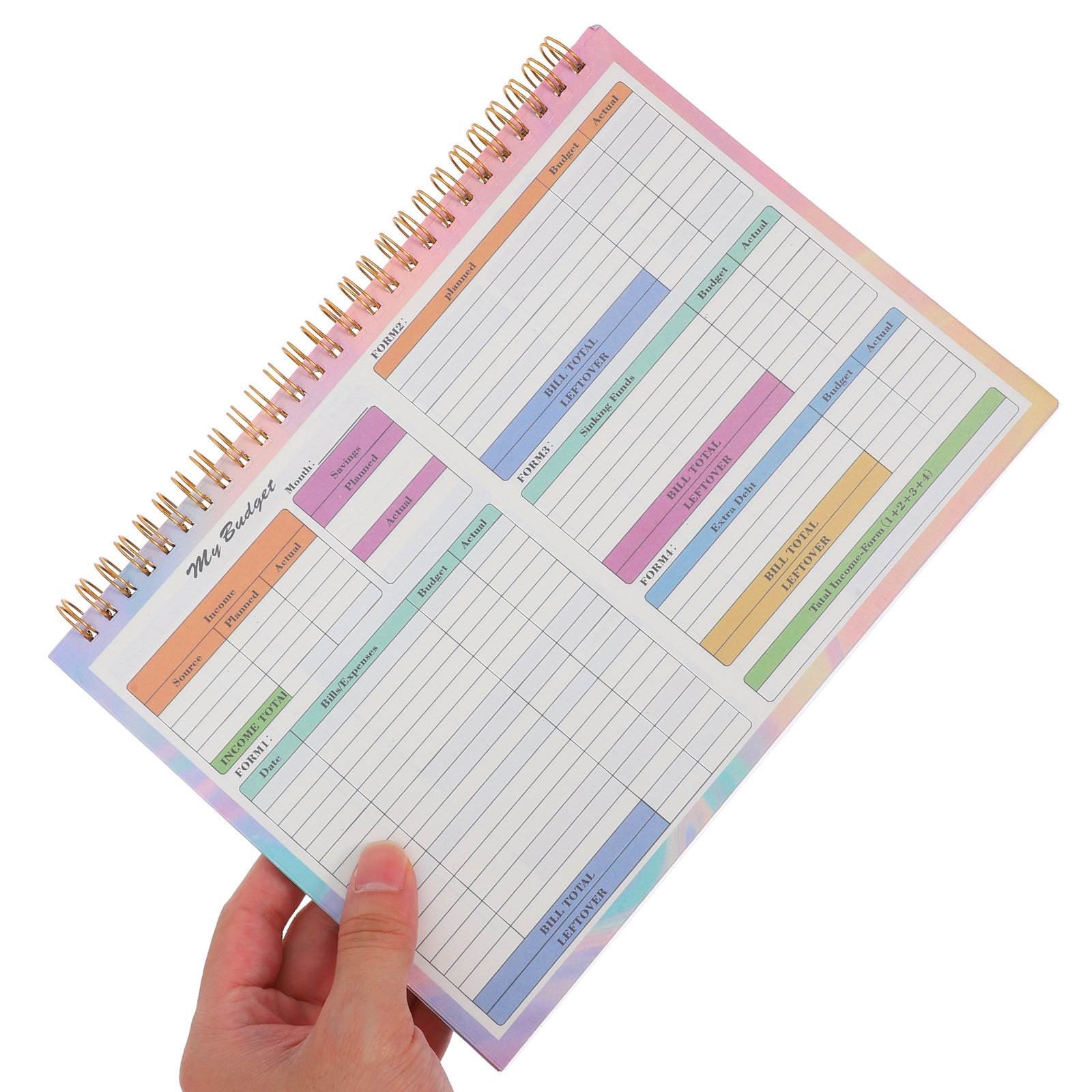 B5 Accounting Ledger Book Dail - đánh giá và giá Planner Weekly Budget