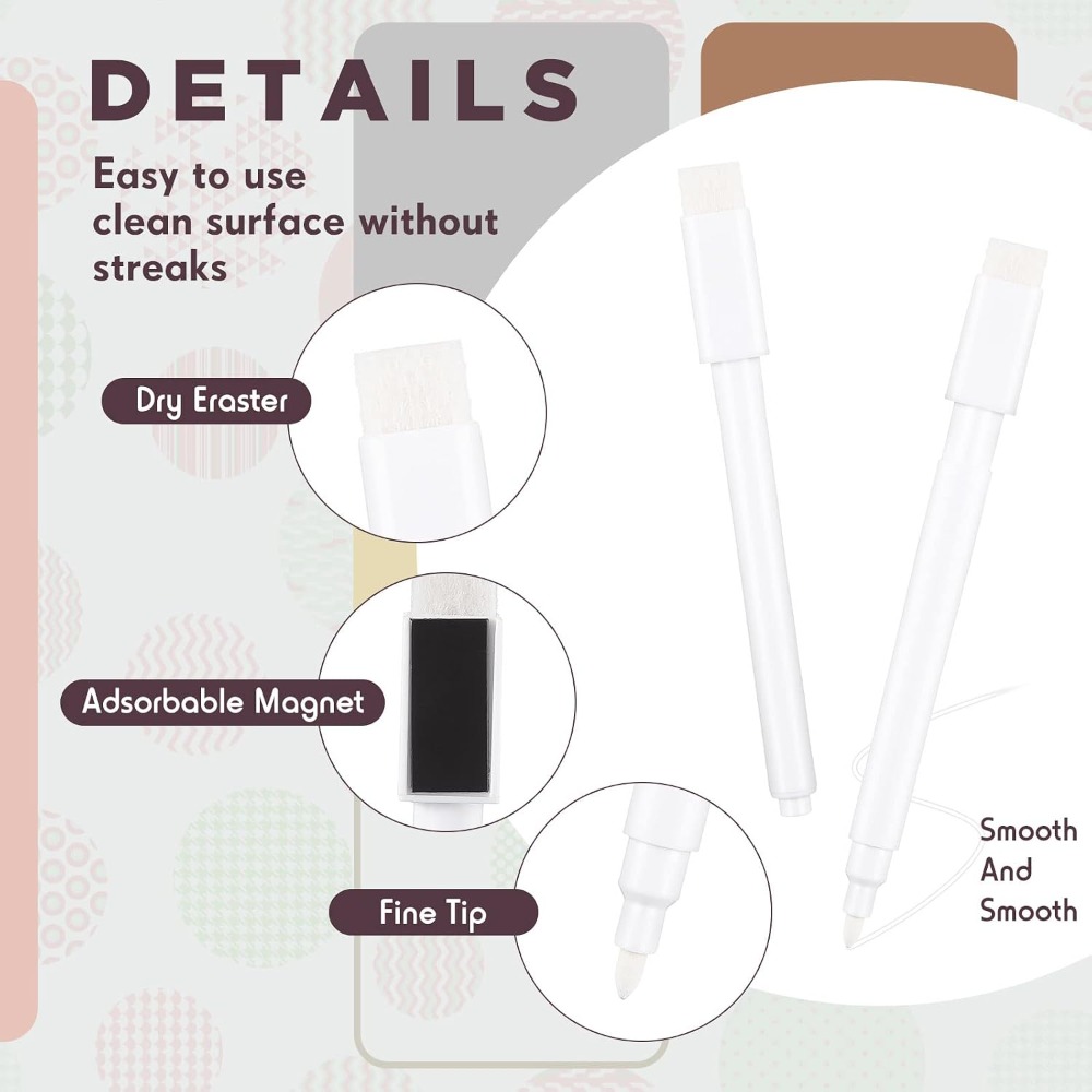 Fine Tip Dry Erase Magnetic Ma - đánh giá và giá Whiteboard Marker Set