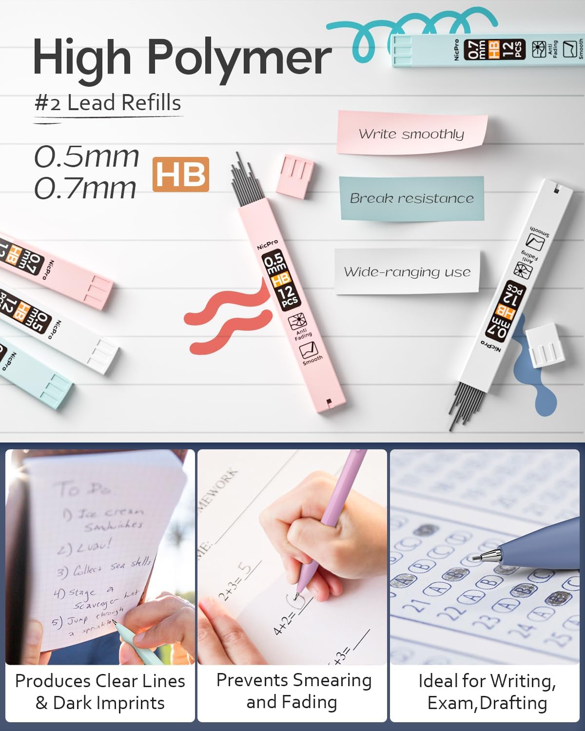 Cute Pastel Mechanical Pencils - đánh giá và giá Mechanical Pencil Lead