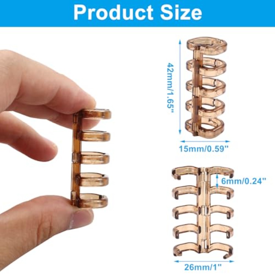 Pcs 5 Ring Loose Leaf Binders  - đánh giá và giá Binding Comb Plastic