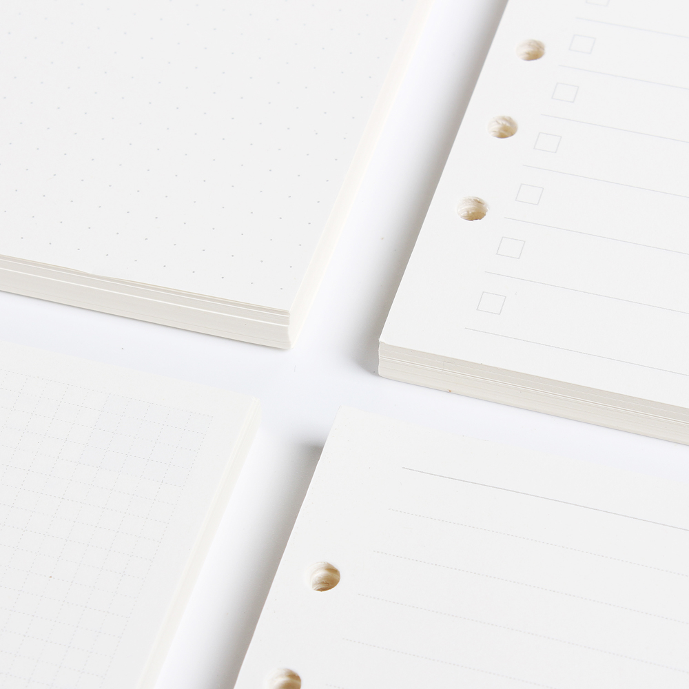 Classic 6 holes binder noteboo - đánh giá và giá Notebook Dotted A5