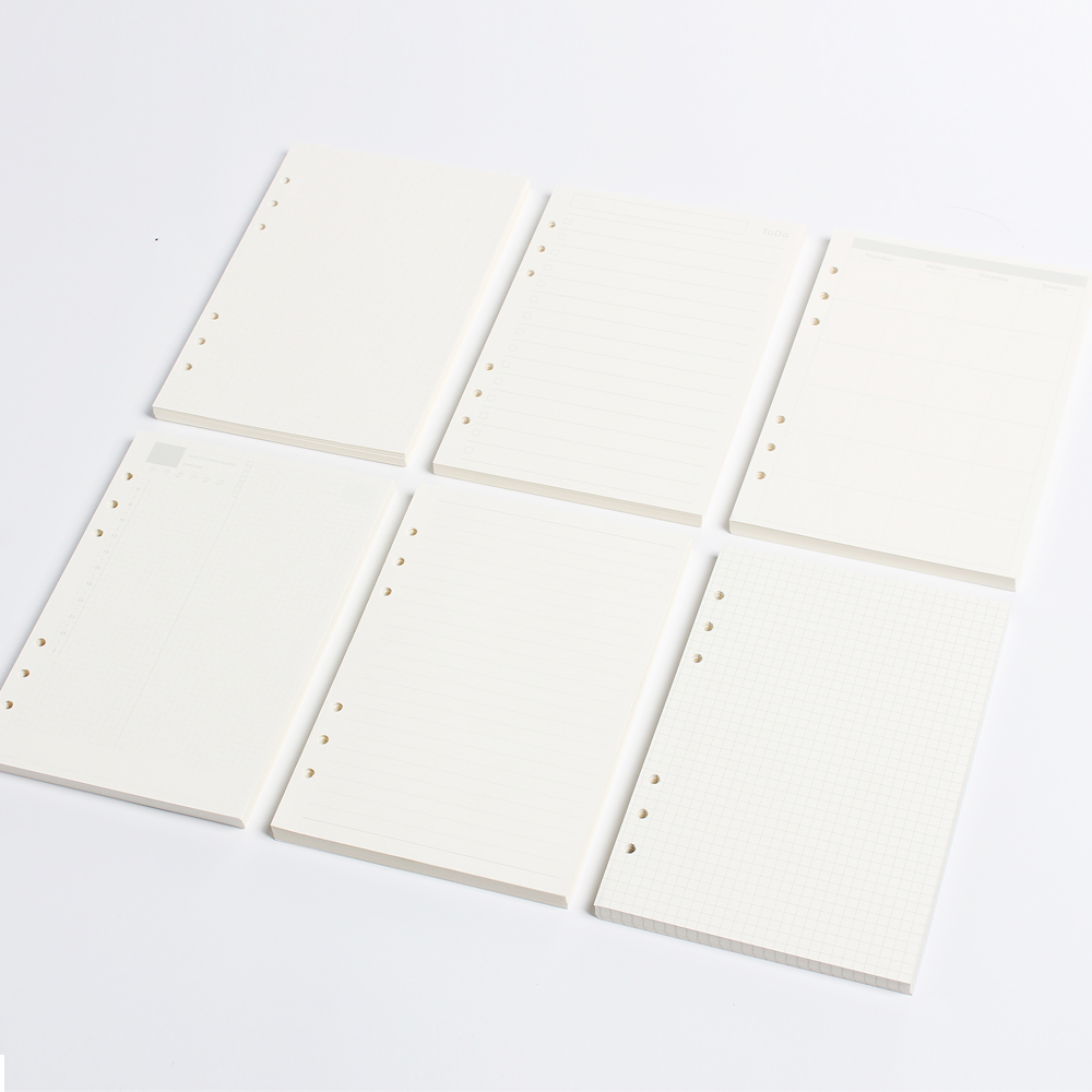 Classic 6 holes binder noteboo - đánh giá và giá Notebook Dotted A5