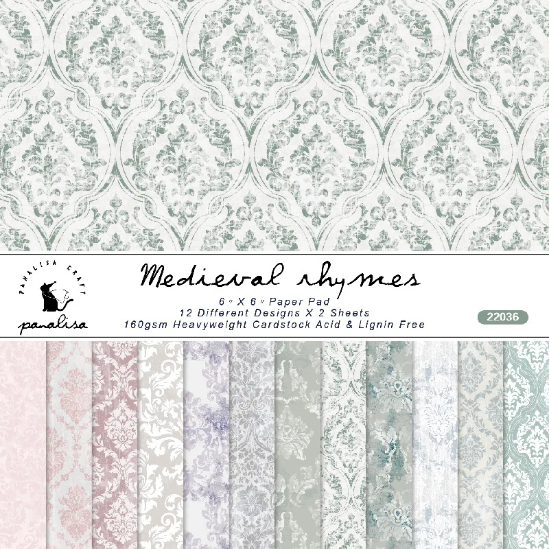 12 Sheet Baroque Pattern Scrap - đánh giá và giá Cardstock Paper Pack
