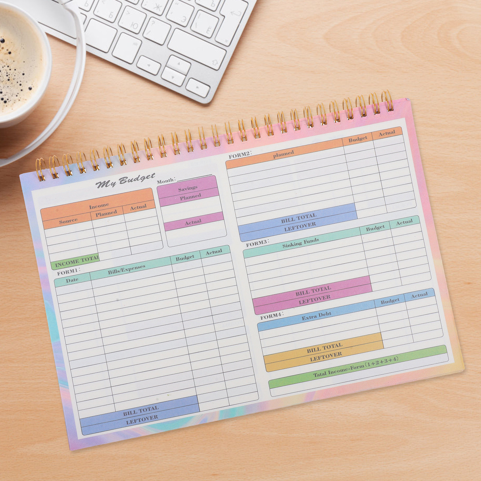 B5 Budgeting Binder Financial  - đánh giá và giá Planner Weekly Budget