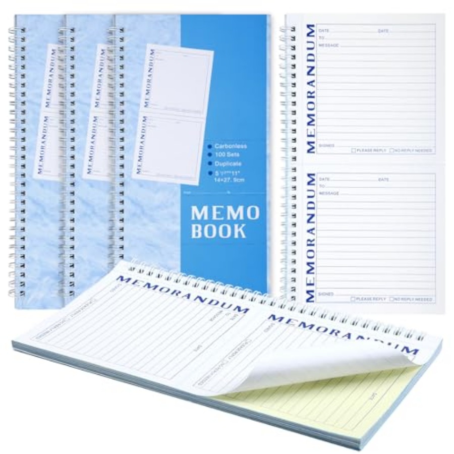 3 Pack Memorandum Book Carbon  - đánh giá và giá Carbon Copy Book