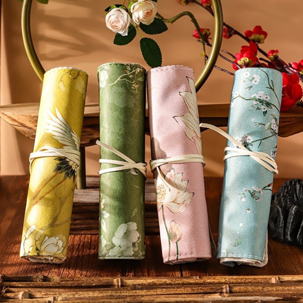 Vintage Roll Up Pencil Case Tr - đánh giá và giá Pen Pouch Roll