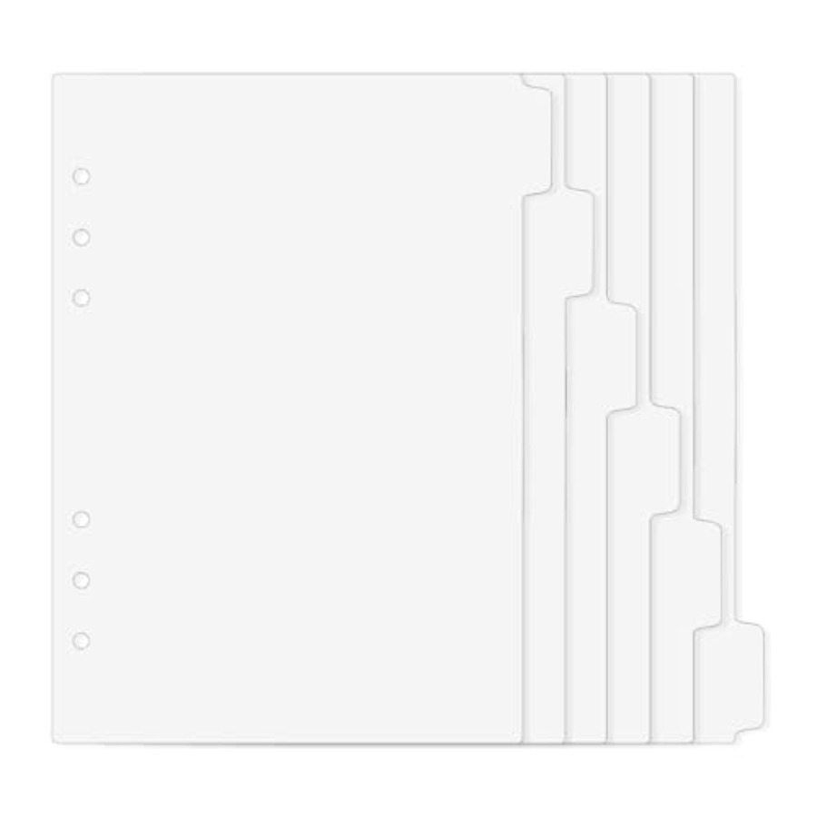 6 Pcs A5 Binder Dividers, 6 Ho - đánh giá và giá Index Tab Divider