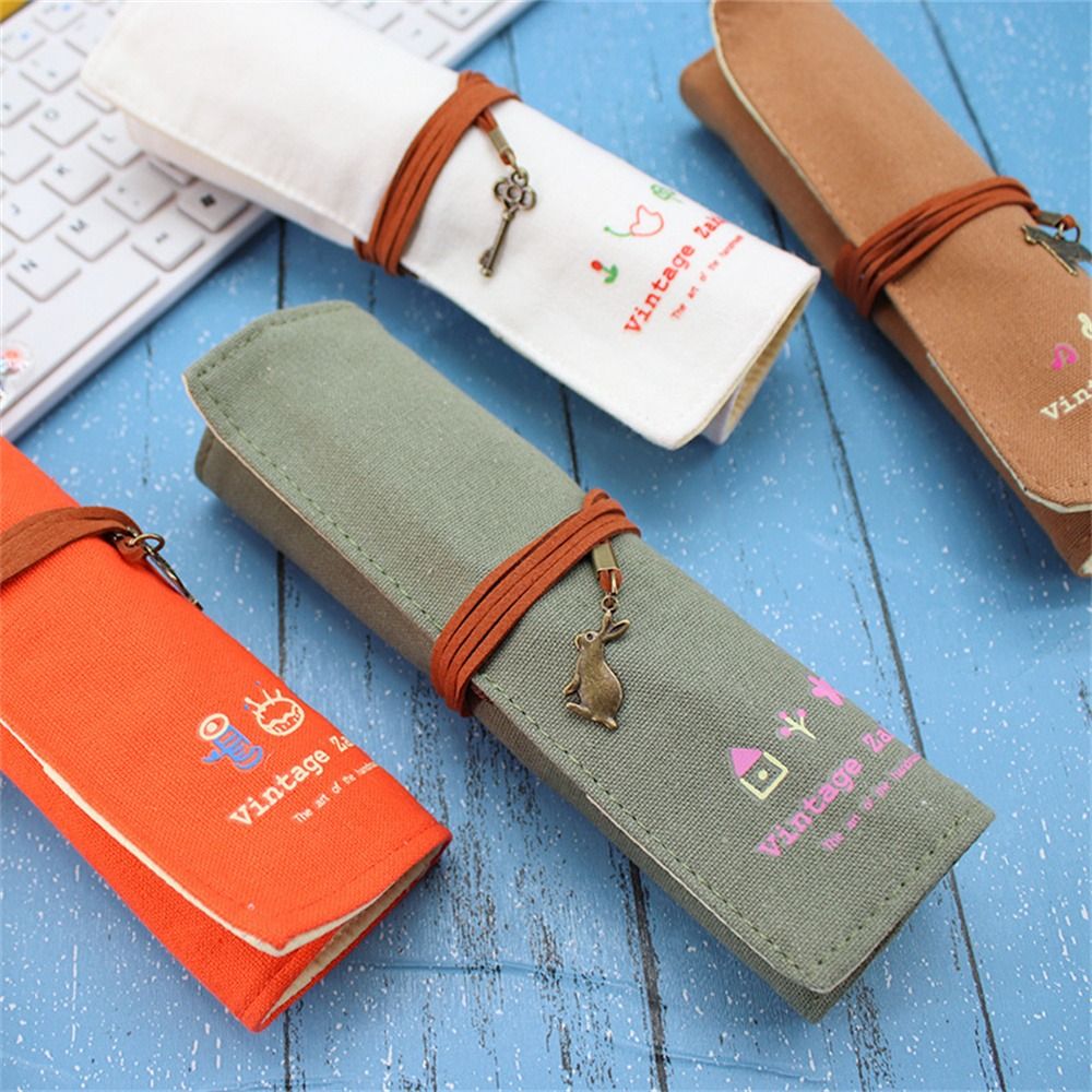 12 Holes Pencil Case Roller Pe - đánh giá và giá Pen Pouch Roll
