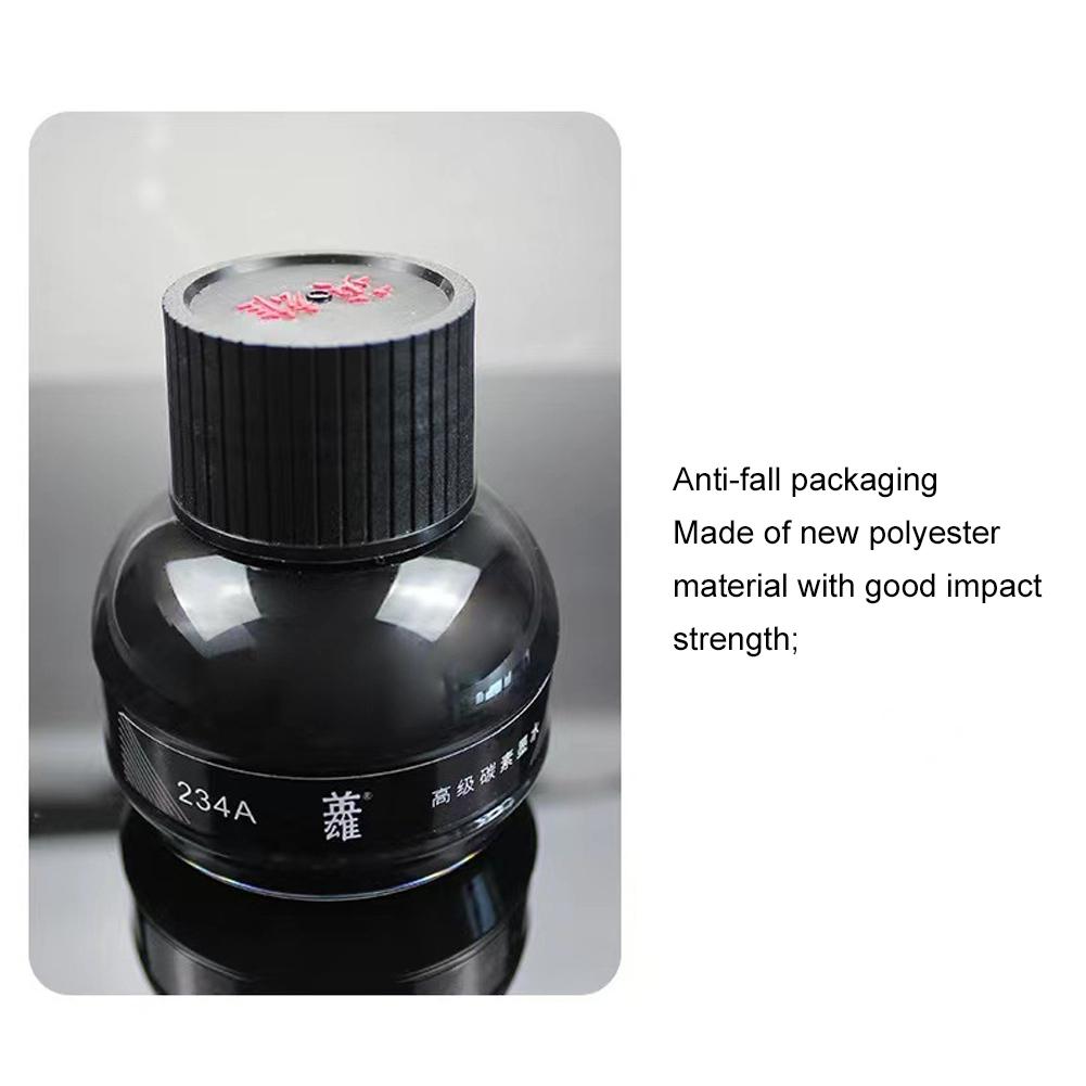 1 Bottle YingXiong Black 70ml  - đánh giá và giá Calligraphy Ink Bottle