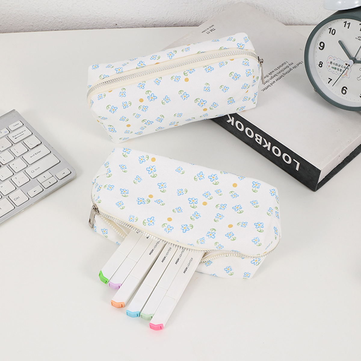 Simple floral printed pencil c - đánh giá và giá Stationery Office And School Supply Stores