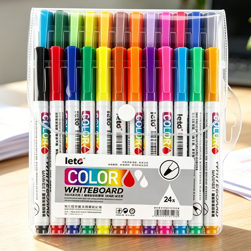 12/24Colors Dry Erase Markers  - đánh giá và giá Whiteboard Marker Set