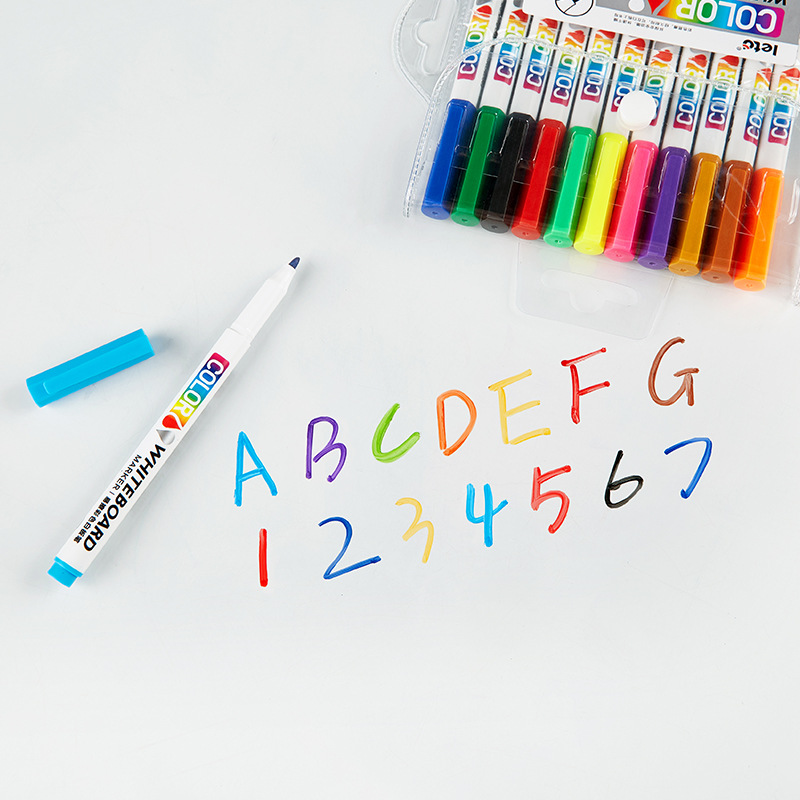 12/24Colors Dry Erase Markers  - đánh giá và giá Whiteboard Marker Set