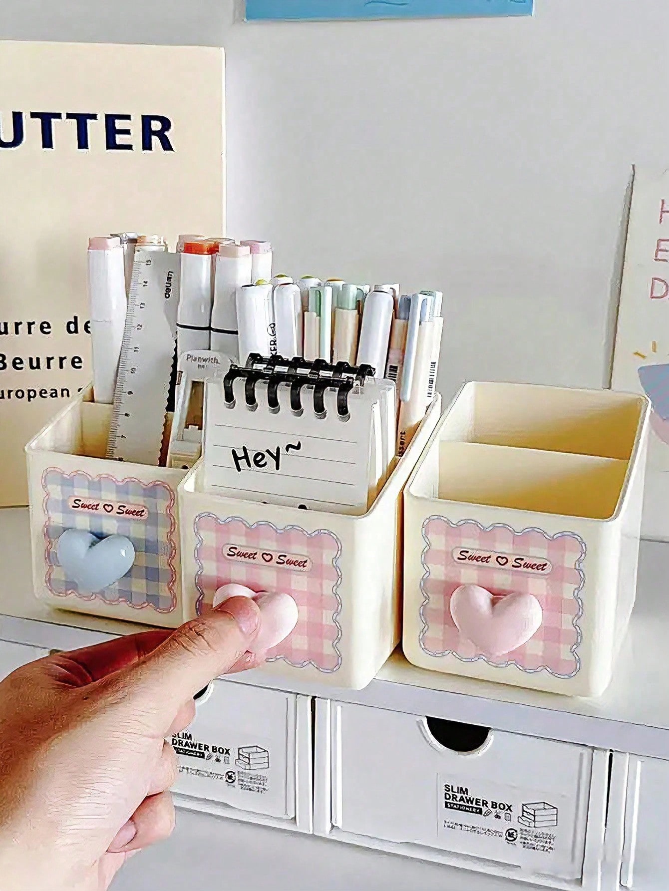 1pc Desktop Stationery Storage - đánh giá và giá Stationery Office And School Supply Stores